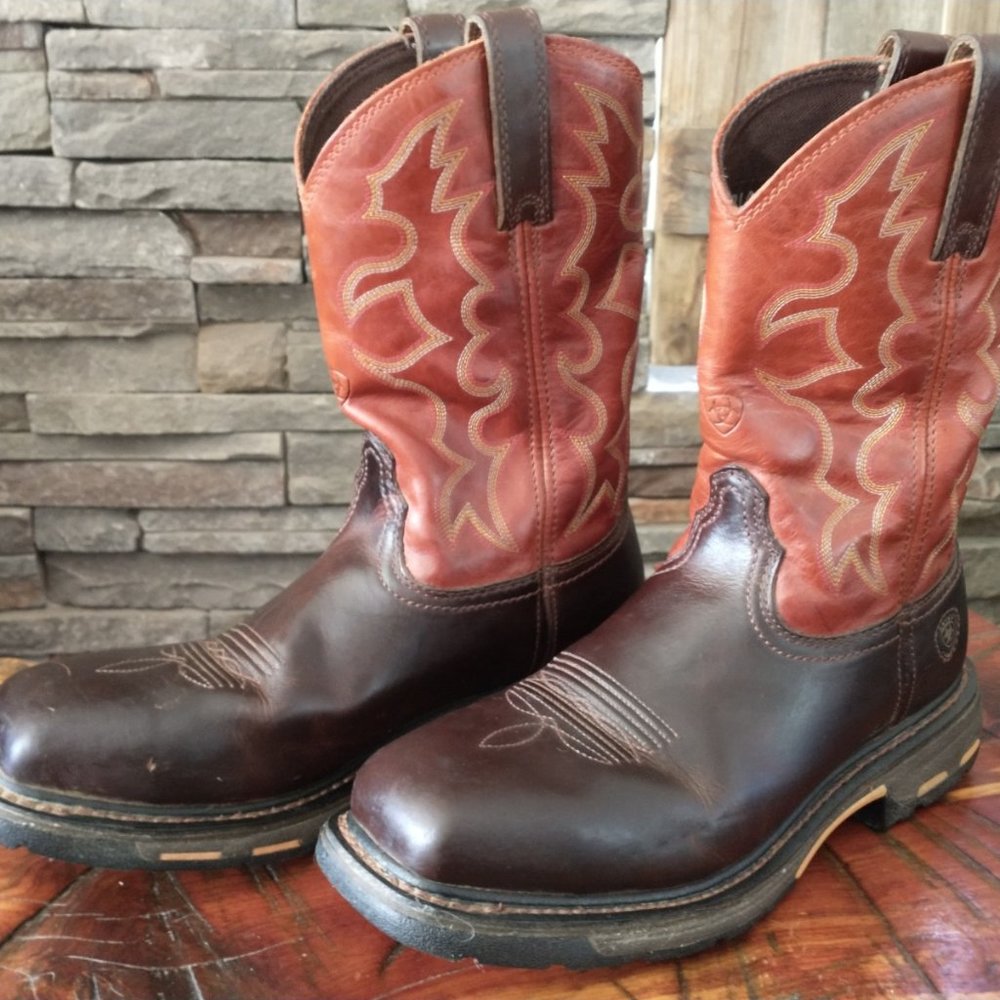 Ariat Work Hog Wide Square Steel Toe Work Boot